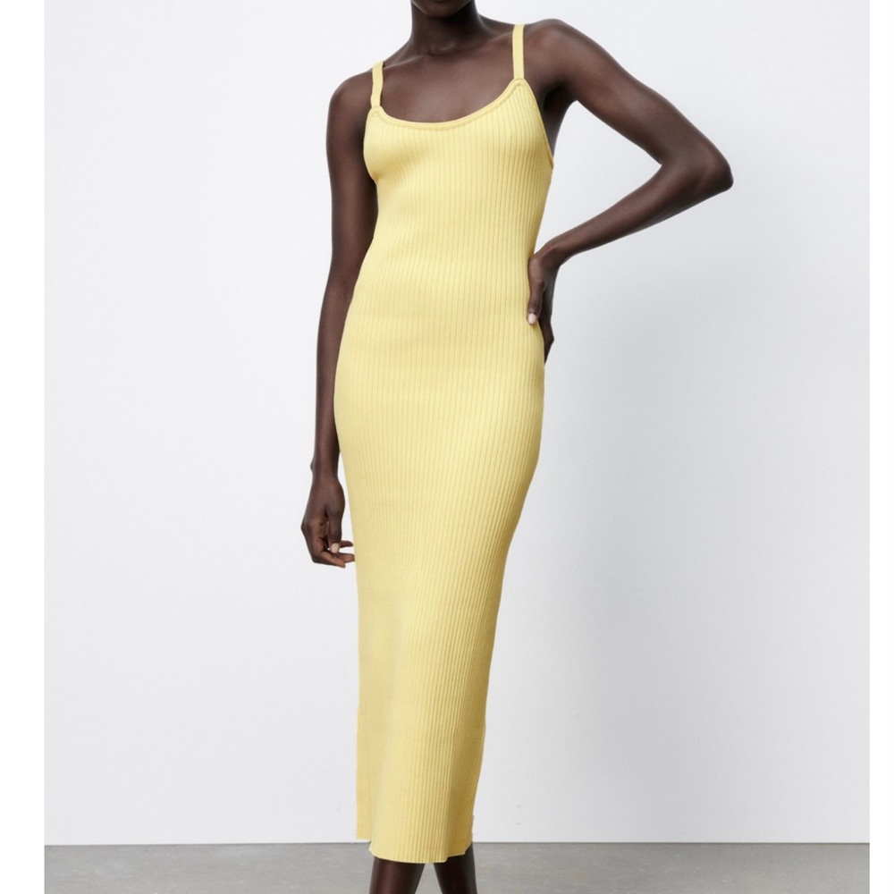 Zara knit tank dress
